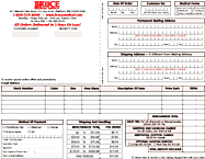 Click here for a printable PDF of the Order Form from our catalog.