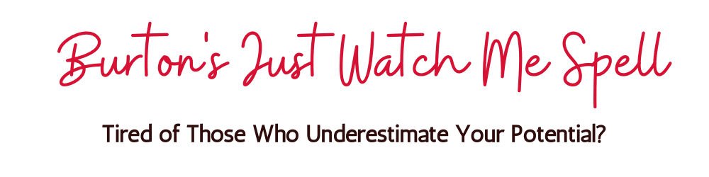 Burton's Just Watch Me Spell