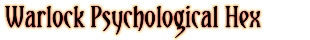 Warlock Psychological Hex