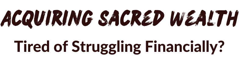 Acquiring Sacred Wealth Spell
