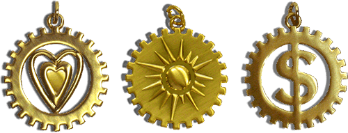 All Three Camelot Collection Amulets