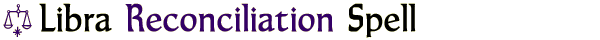 Libra Reconciliation Spell