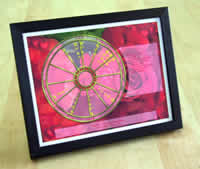 Framed Natal Chart