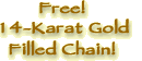 Free Gold-Filled Chain
