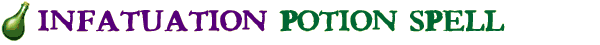 Infatuation Potions Spell