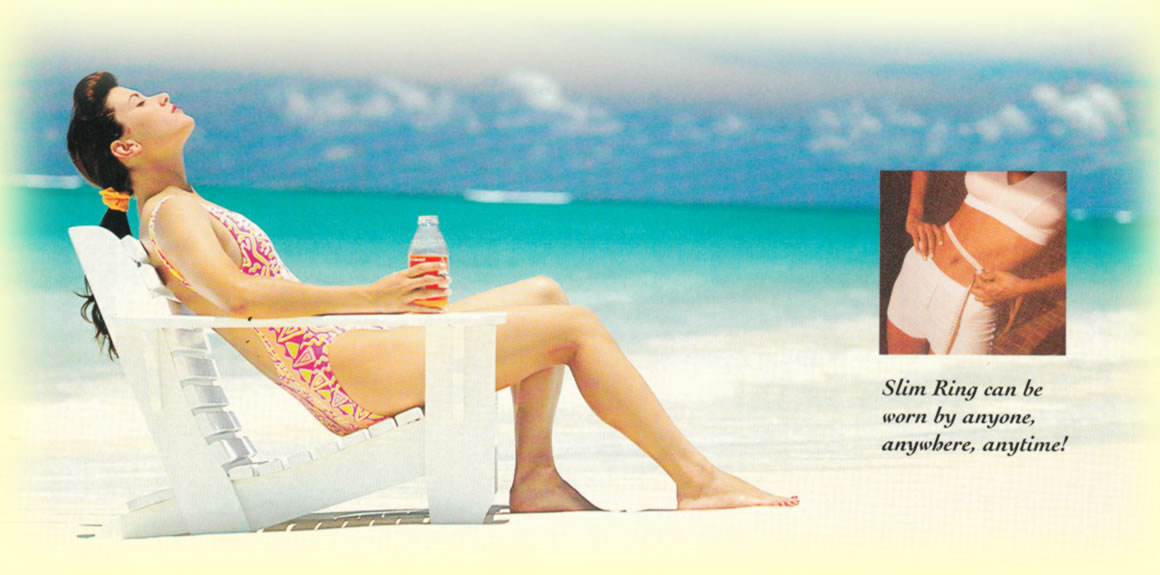 Woman basking in the sun on the beach