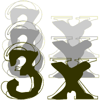 3X
