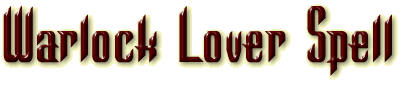Warlock Lover Spell