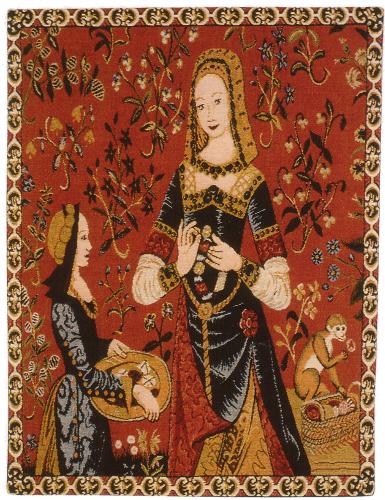 From The Lady And The Unicorn Tapestry Set