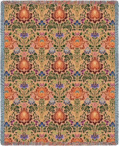 Acanthus Spectrum Tapestry Throw, 53in x 70in