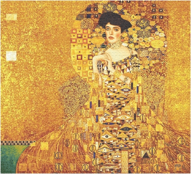 Adele Klimt Small Tapestry, H28in x W28in