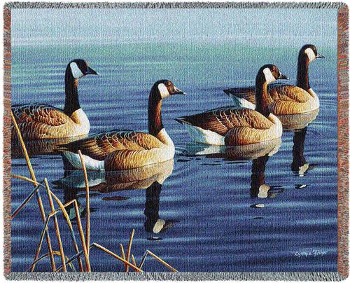 Afternoon Procession Tapestry Throw, 53in x 70in Afternoon Procession Tapestry Throw, 53in x 70in