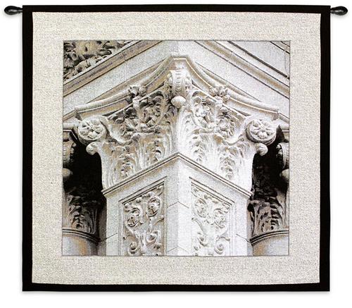Architectural Detail IV Tapestry Wall Hanging, 35in x 35in