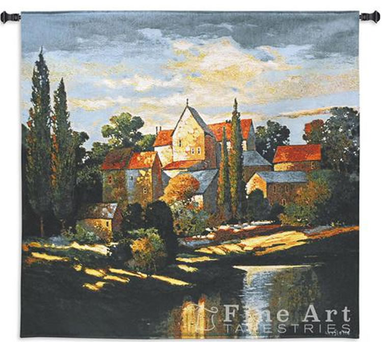 Autumn Memories Tapestry Wall Hanging, 53in X 53in