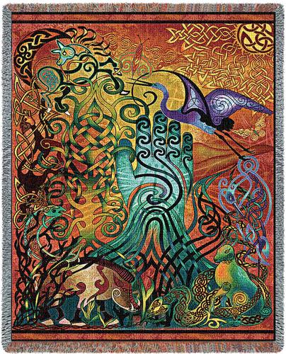 Awen Tapestry Throw, 54in x 70in