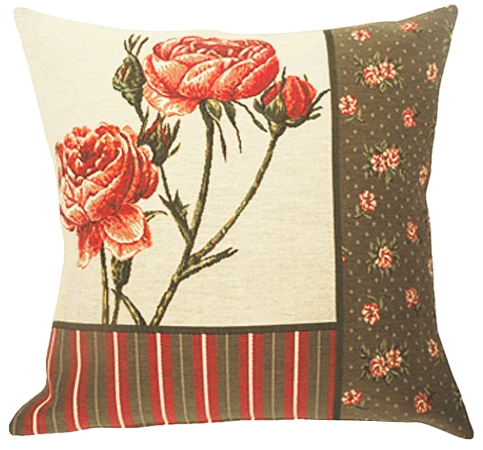 Bagatelle Tapestry Cushion Cover - European Home Decor Collection, 18in x 18in cushion cover