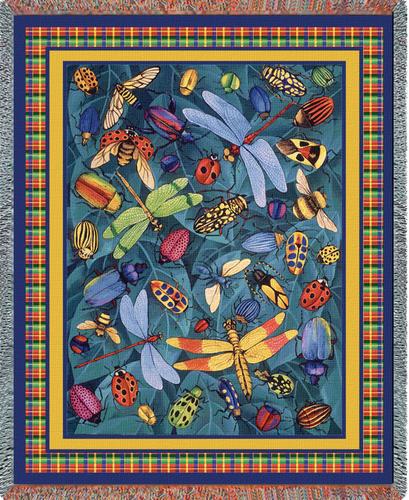Bugs Life Tapestry Throw, 54in x 70in Bugs Life Tapestry Throw, 54in x 70in