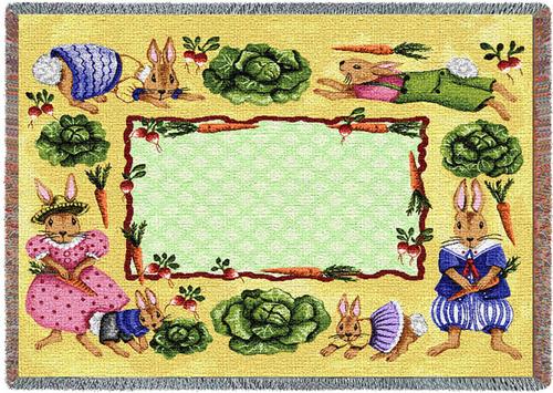 Cabbage Patch Tapestry Throw, 53in x 53in