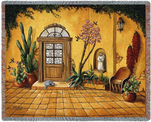 Casa Bonita Tapestry Throw, 54in x 70in