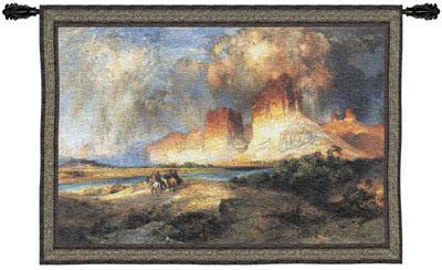 Cliffs Tapestry Wall Hanging, 80in x 53in