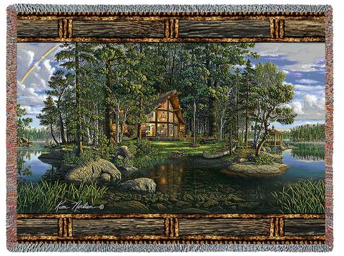 Freedoms Promise Tapestry Throw, 70in x 53in Freedoms Promise Tapestry Throw, 70in x 53in