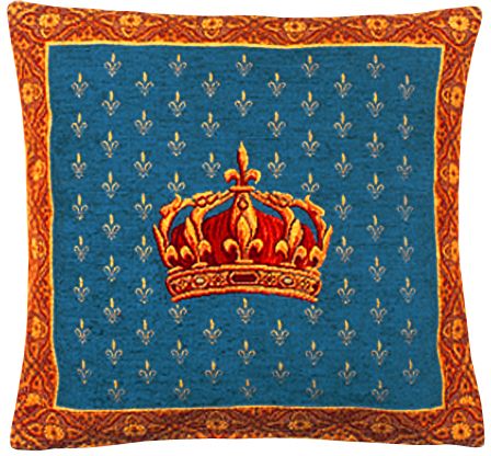 Henry Tapestry Cushion Cover - European Home Decor Collection, 18in x 18in cushion cover