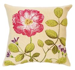 La Rosee Tapestry Cushion Cover - European Home Decor Collection, 18in x 18in cushion cover