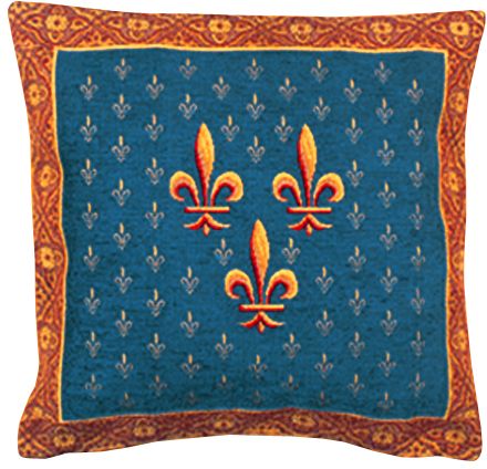 Louis Tapestry Cushion Cover - European Home Decor Collection, 18in x 18in cushion cover Louis Tapestry Cushion Cover - European Home Decor Collection, 18in x 18in cushion cover
