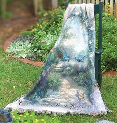 Morning Butterfly Tapesty Throw, 51in x 68in