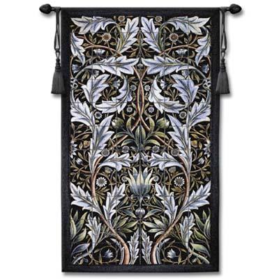 Panel of Tiles Ornamental Wall Tapestry, 31in x 53in