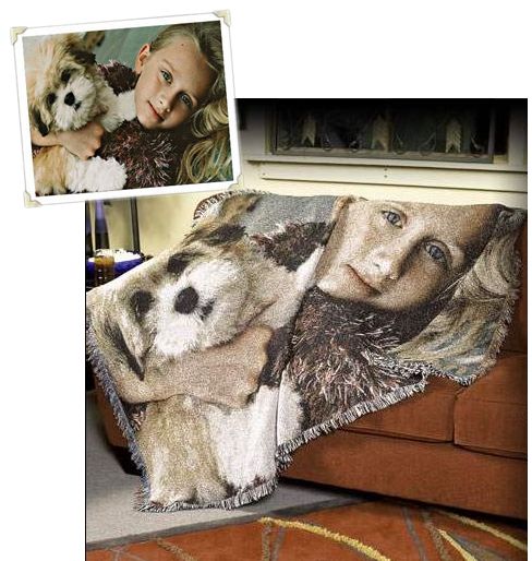 Turn Your Photo Into A Tapestry Throw, 70in X 53in Turn Your Photo Into A Tapestry Throw, 70in X 53in