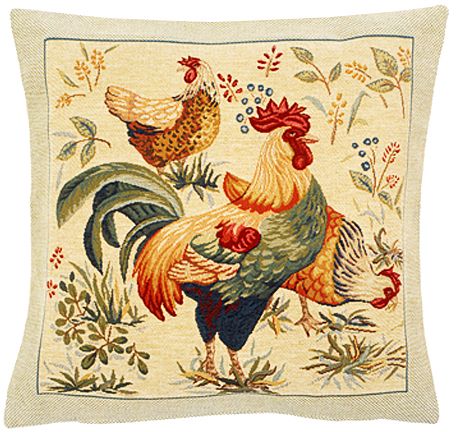 Picota Tapestry Cushion Cover - European Home Decor Collection, 18in x 18in cushion cover