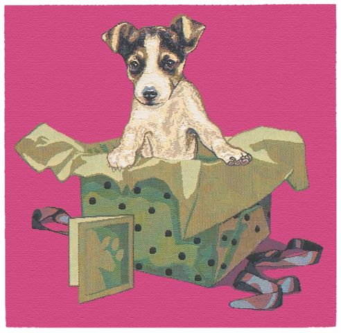 Surprise Love Cushion Cover, 18in x 18in