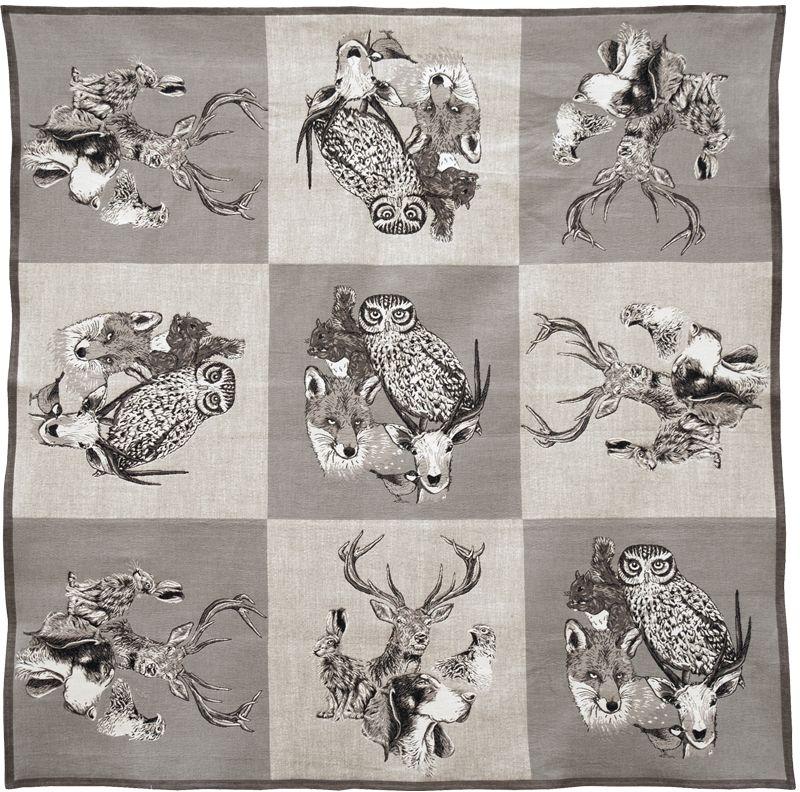 The Forest Tapestry Throw - European Home Decor Collection, 57in x 57in