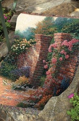 The Rose Garden Tapesty Throw, 51in x 68in The Rose Garden Tapesty Throw, 51in x 68in