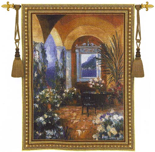 The Veranda Tapestry Wall Hanging, 40in x 53in