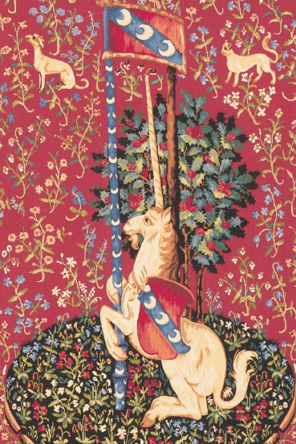 Unicorn Tapestry Wallhanging Tapestry, 30in x 18in