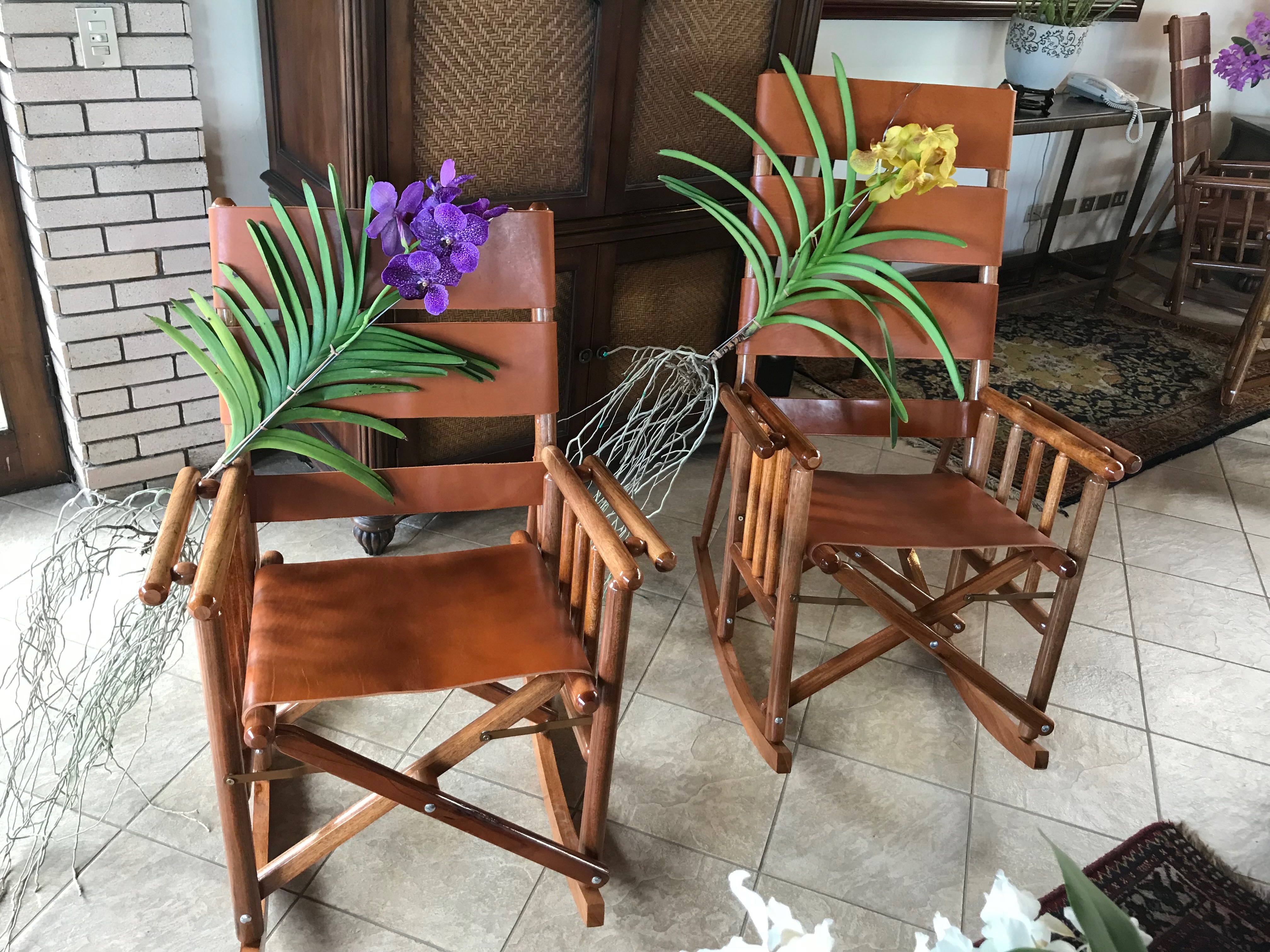 Costa Rica High Back Rocking Chair