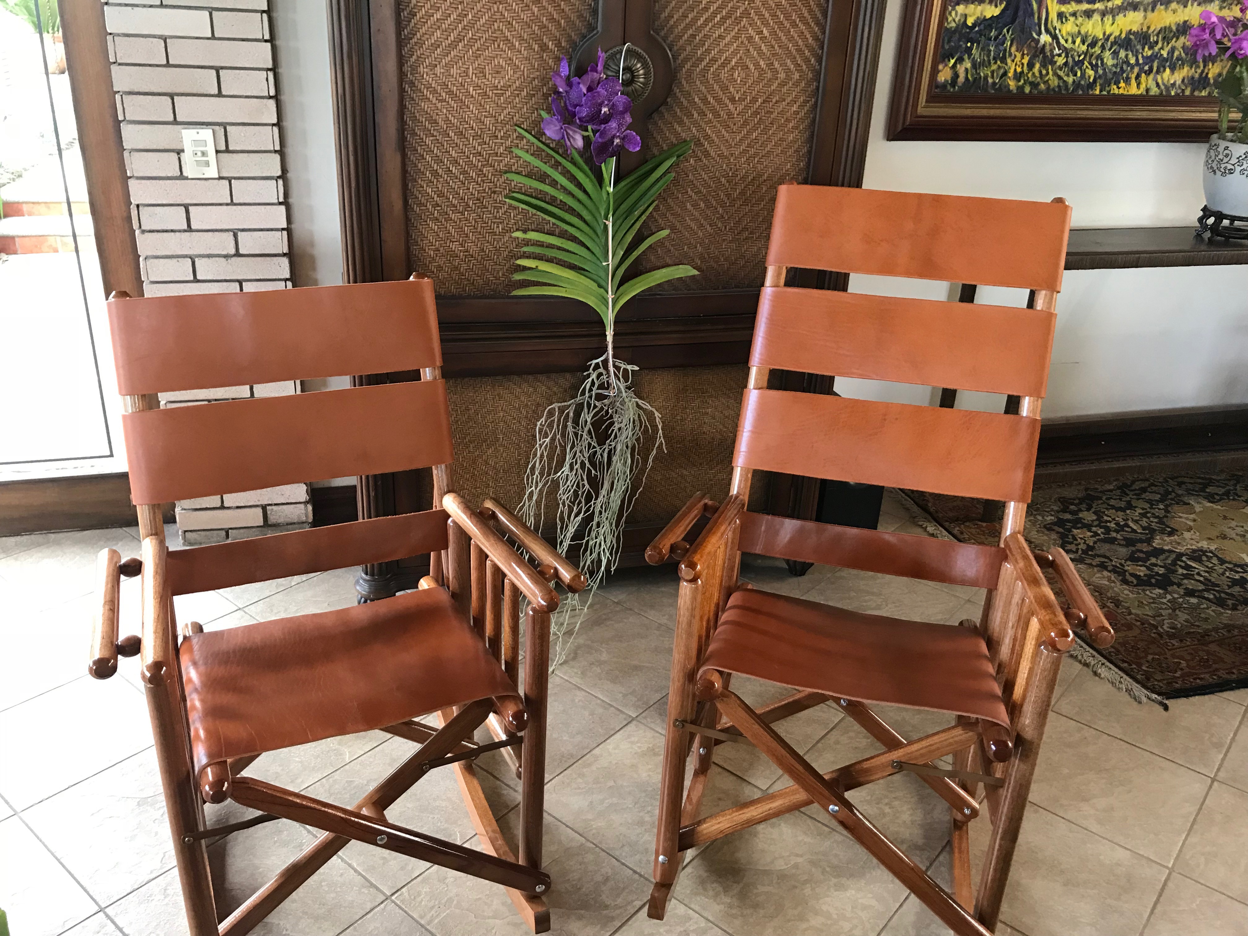 Costa Rica High Back Rocking Chair