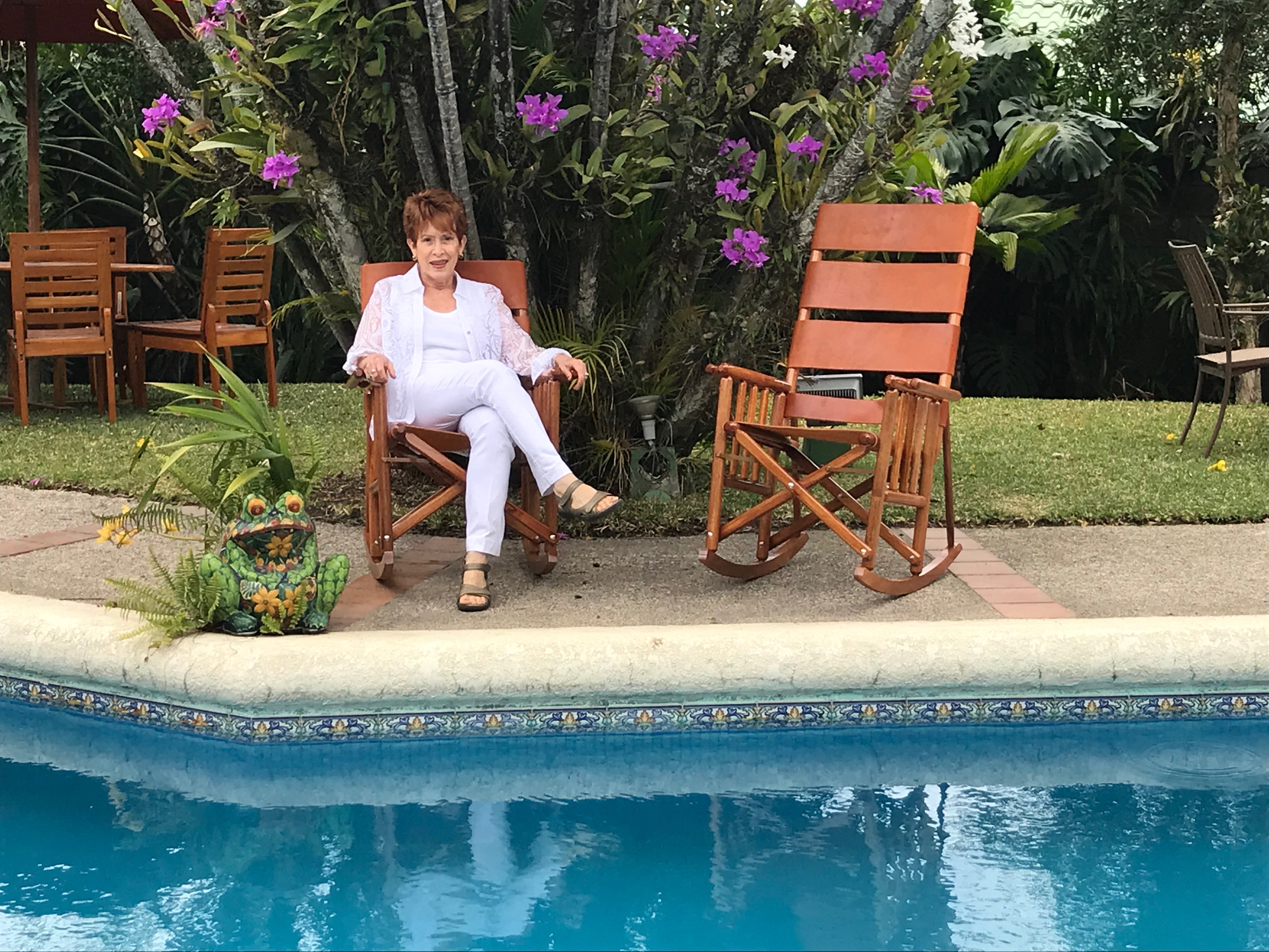 Costa Rica High Back Rocking Chair