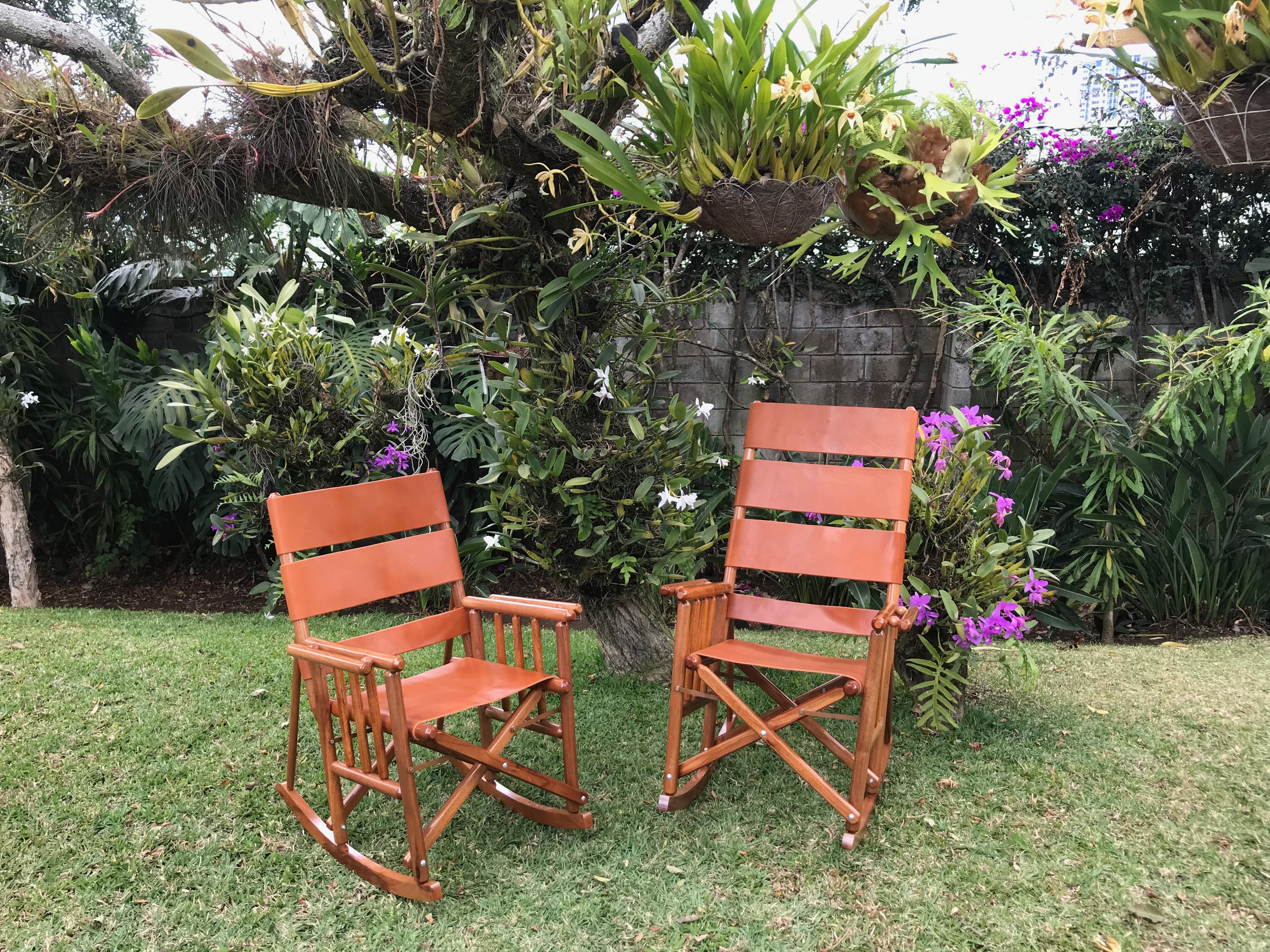 Costa Rica High Back Rocking Chair