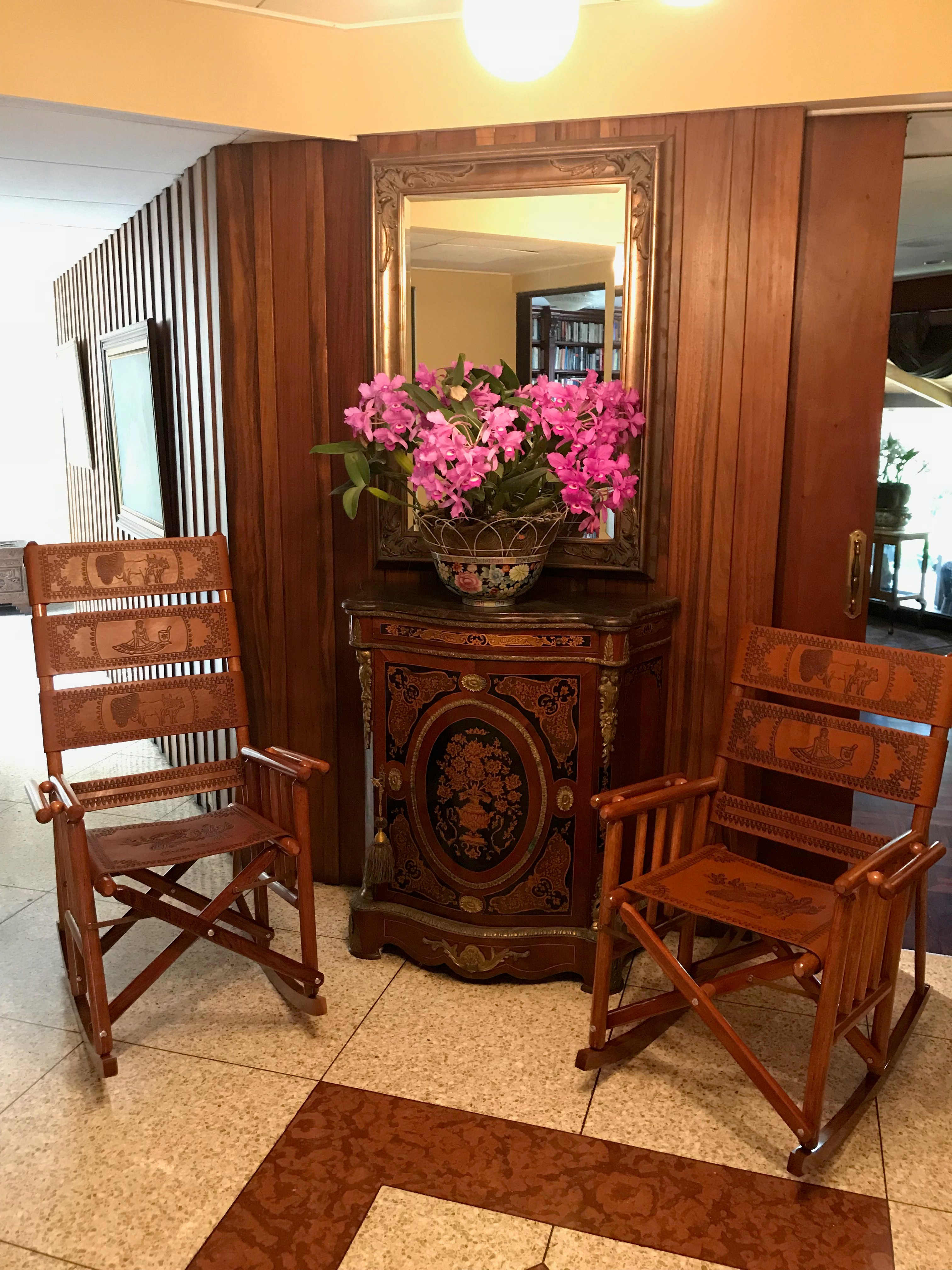 Costa Rica High Back Rocking Chair