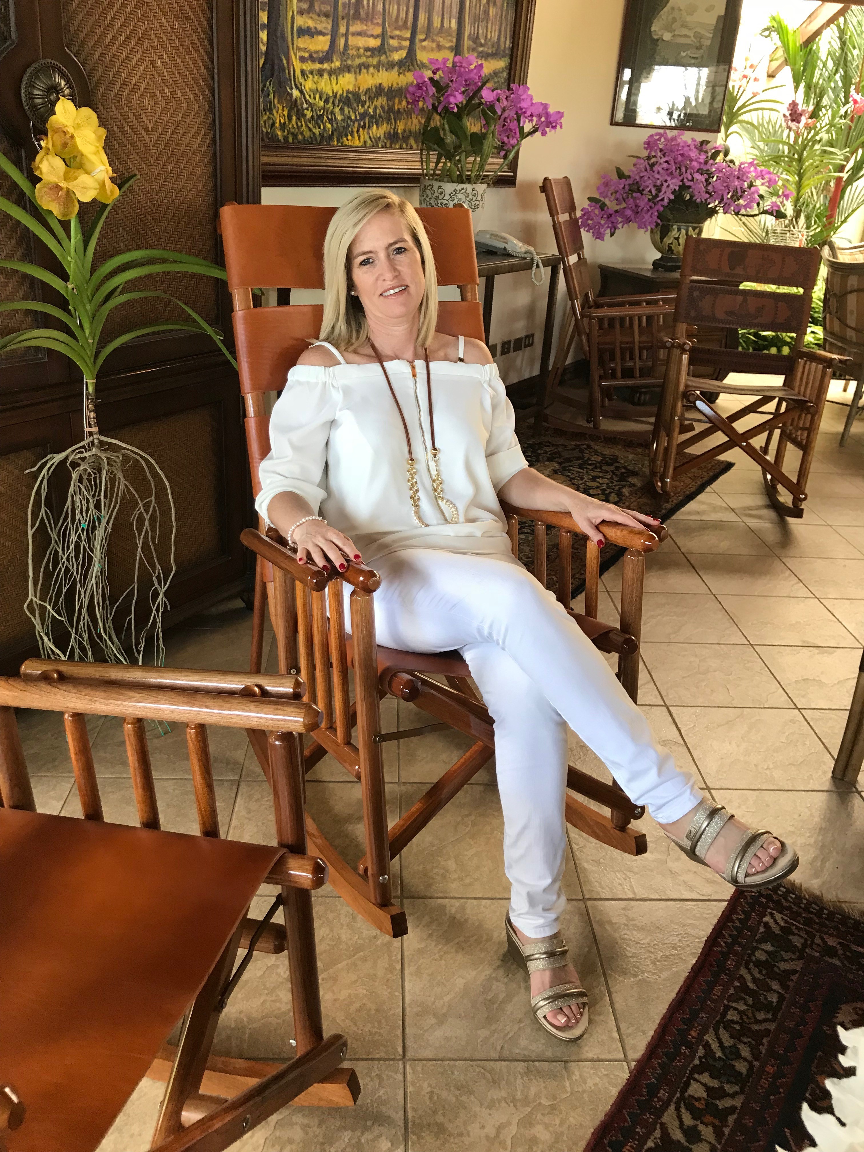 Costa Rica High Back Rocking Chair
