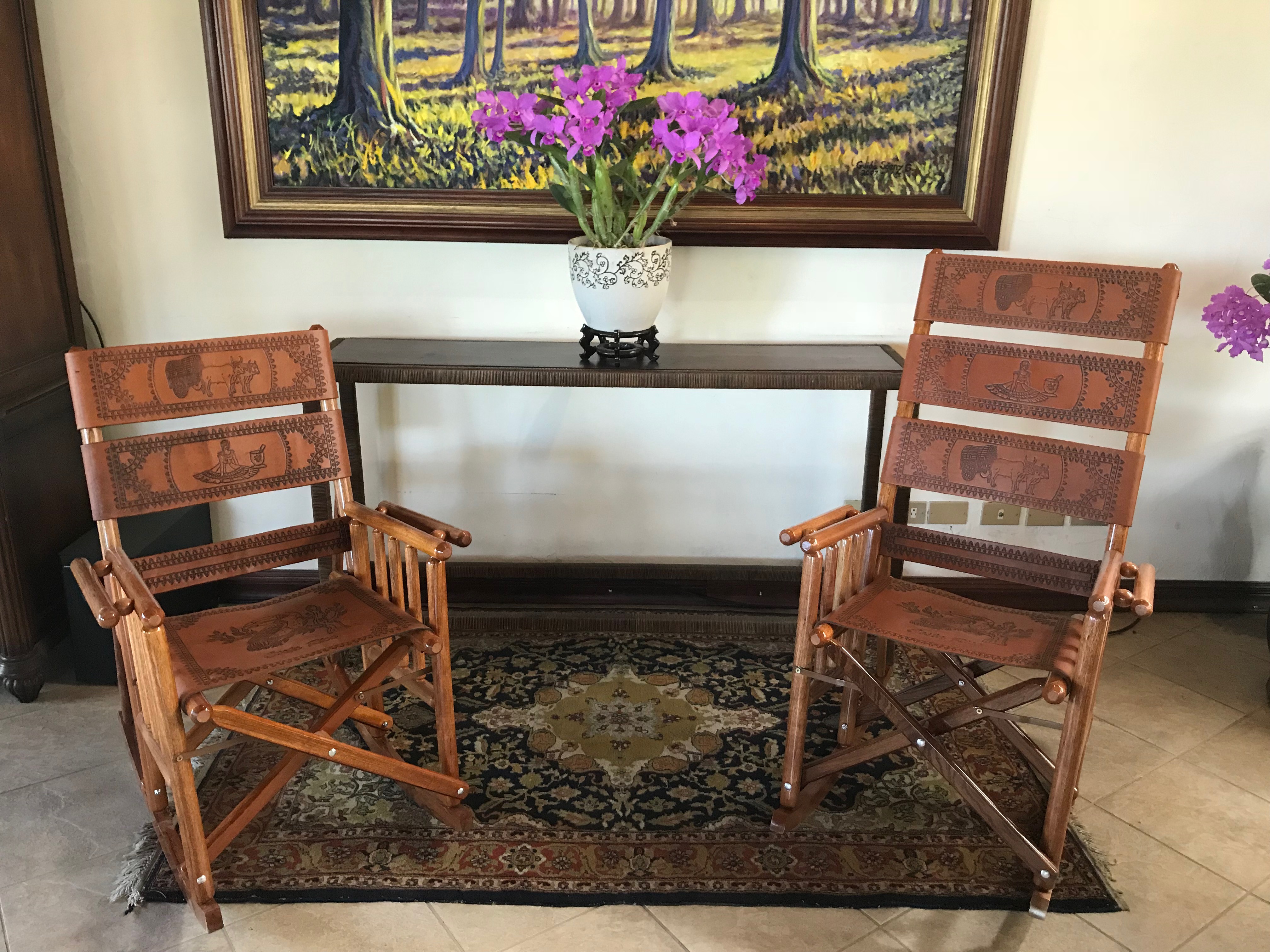 Costa Rica High Back Rocking Chair