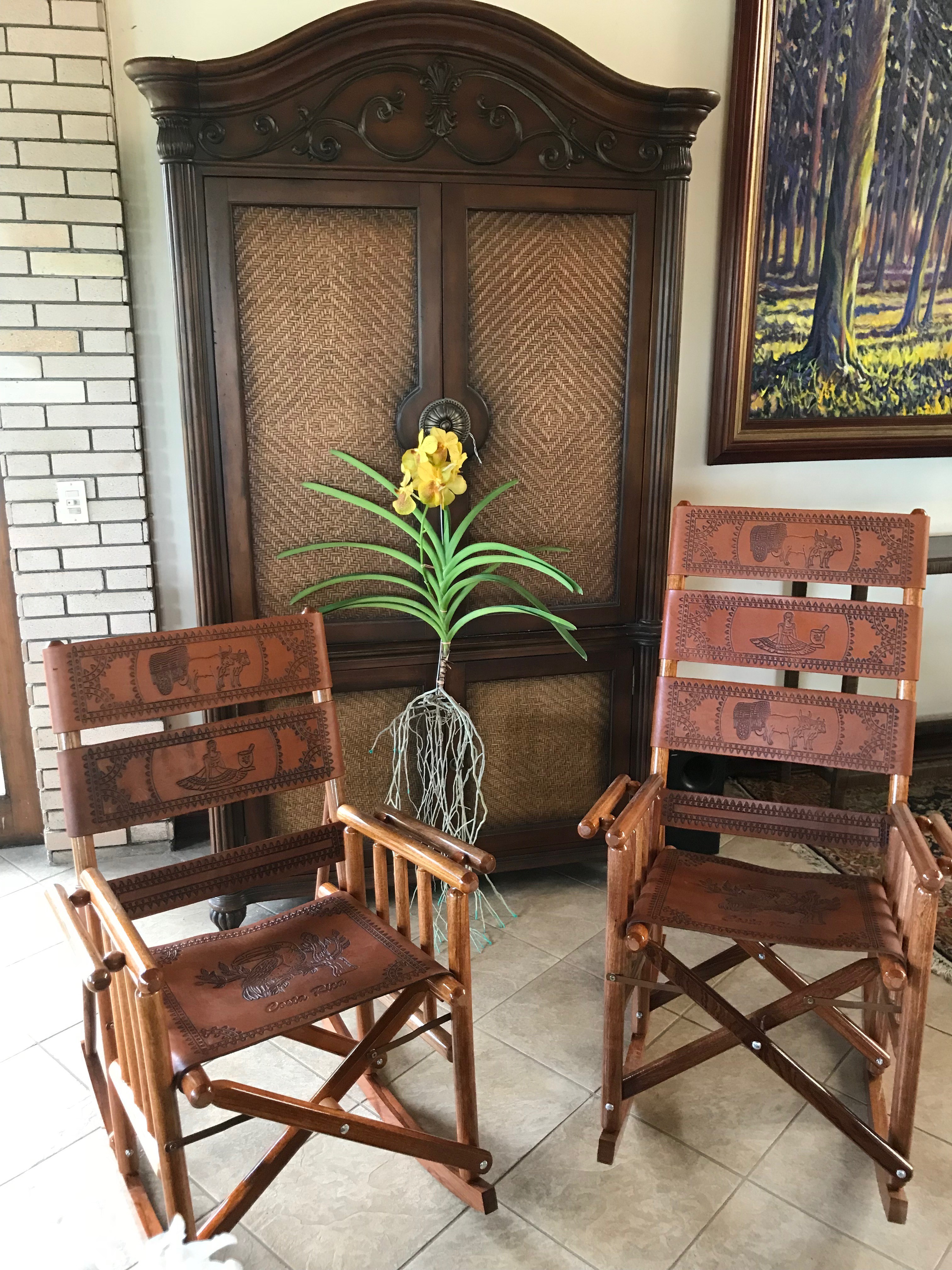 Costa Rica High Back Rocking Chair