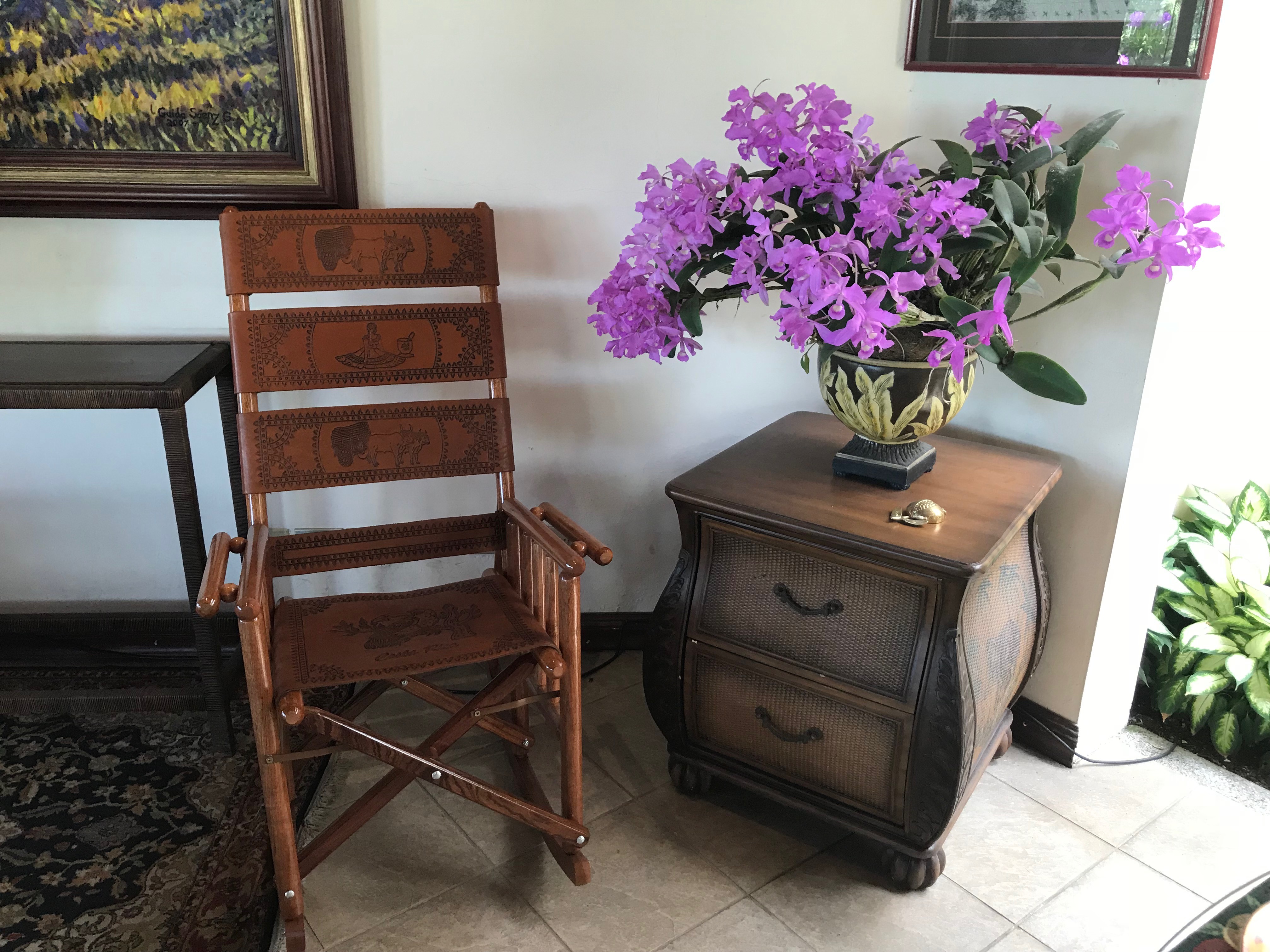 Costa Rica High Back Rocking Chair