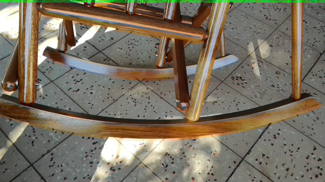 Costa Rica High Back Rocking Chair