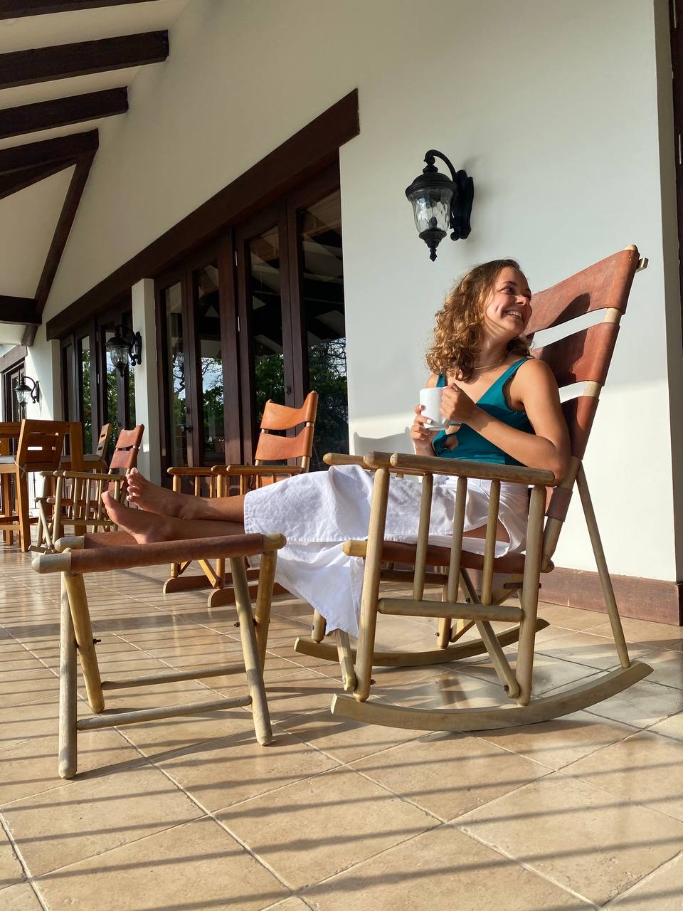 Costa Rica High Back Rocking Chair