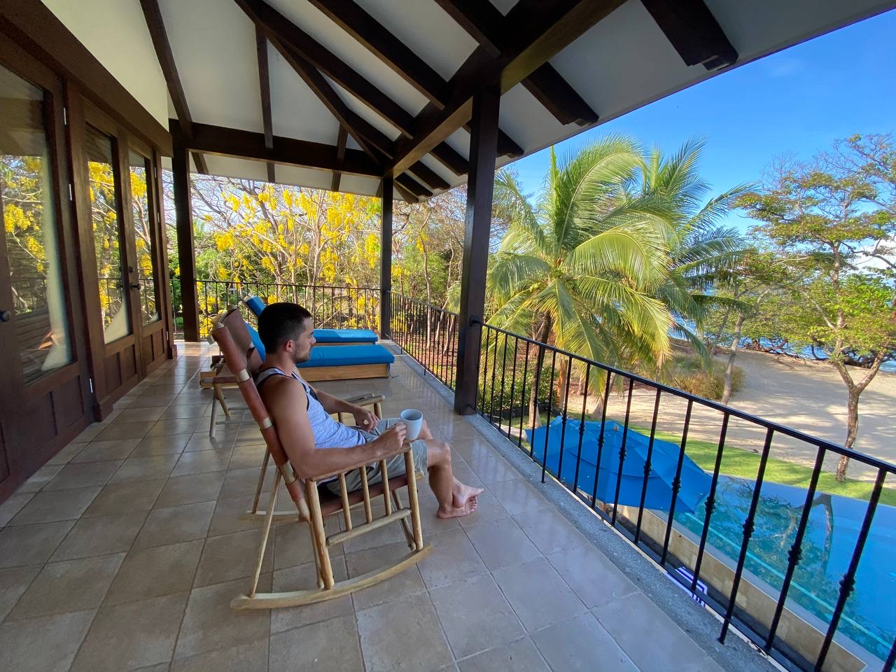 Costa Rica High Back Rocking Chair