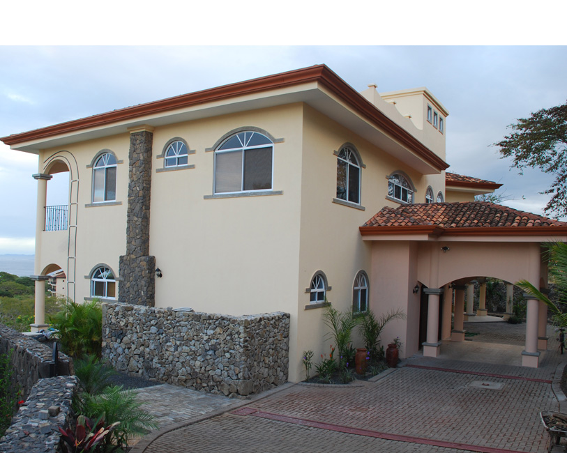 Front view of your villa.